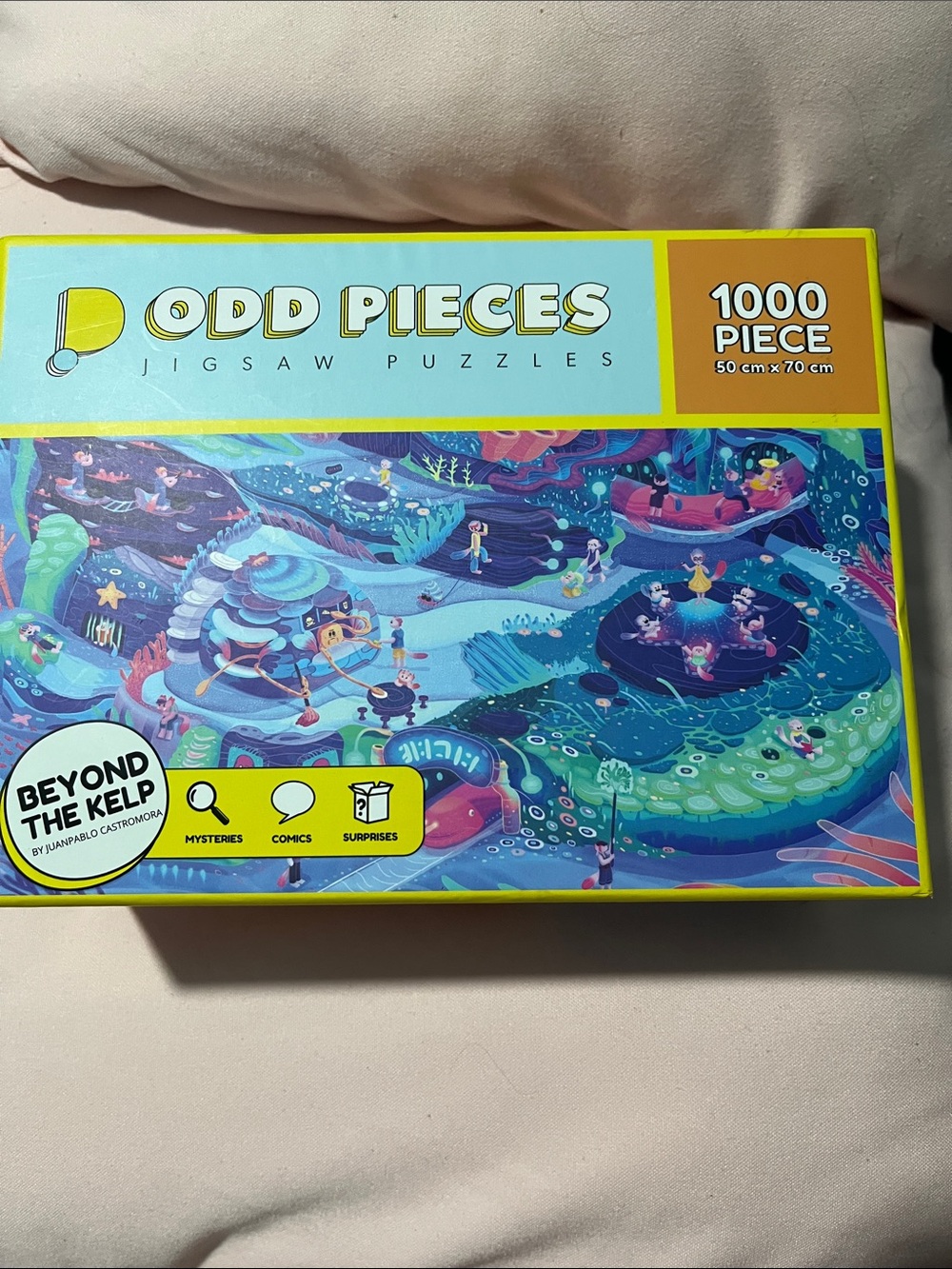 Odd Pieces "Beyond the Kelp" 1000-Piece Jigsaw Puzzle